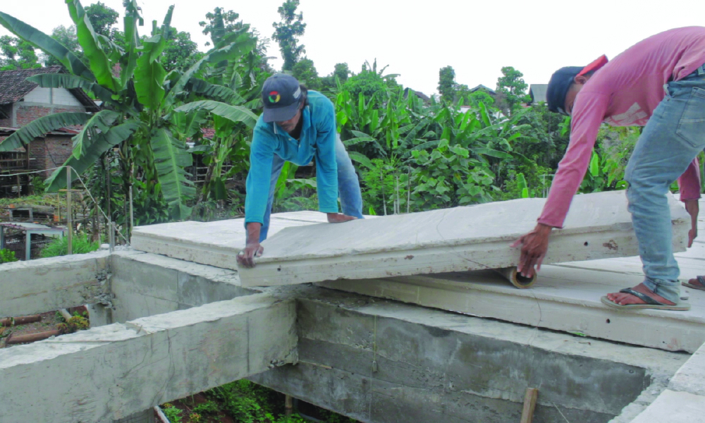 panel lantai pemasangan cepat